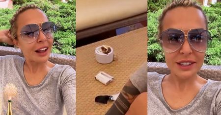Blanka Lipińska nad popielniczką świętuje rocznicę debiutu filmu "365 dni" na Netfliksie: "Dziękuję SOBIE, że miałam odwagę wydać tę historię"