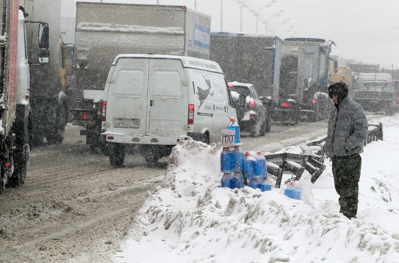 Warunki jazdy na wschodzie Polski coraz gorsze