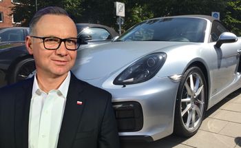 Andrzej Duda ma w garażu prawdziwą perełkę. Sprzedawca zabrał głos