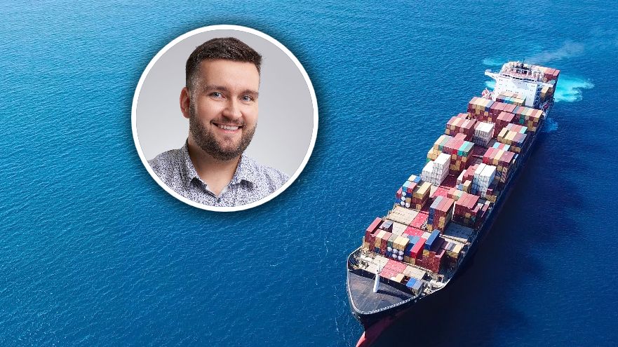 Oskar Błaszkowski, menedżer ds. dystrybucji w DSV – Global Tran