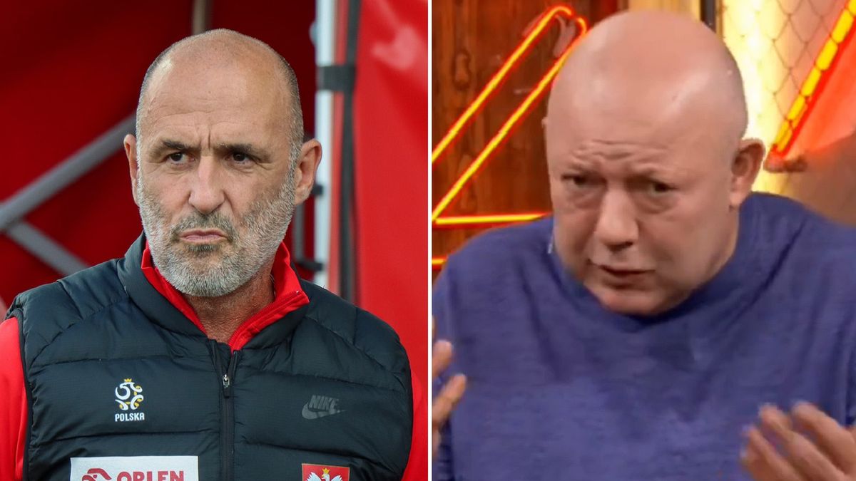 WP SportoweFakty / Kuba Duda / X / Kanał Sportowy / Na zdjęciu: Michał Probierz i Wojciech Kowalczyk