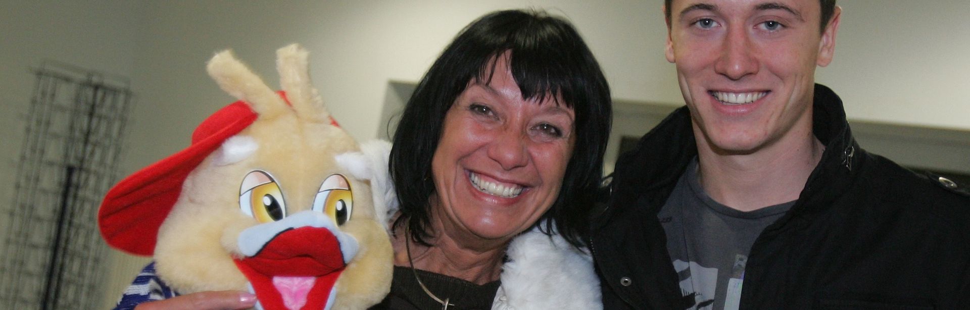 Newspix / Anna Nowak / Rok 2008. Robert Lewandowski ze swoją mamą Iwoną. 