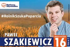 Paweł Szakiewicz szykuje się do Sejmu. Najpierw szukał żony, teraz szuka poparcia w wyborach