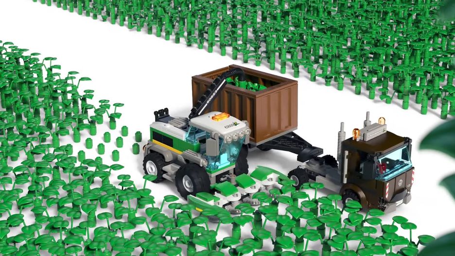 Ekologiczne klocki LEGO.