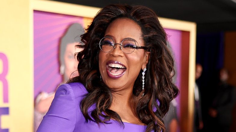Oprah Winfrey prezentuje ODCHUDZONĄ sylwetkę podczas nowojorskiej gali