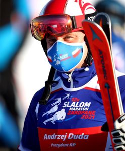 Prezydent Andrzej Duda na zawodach narciarskich. Zapowiadane protesty