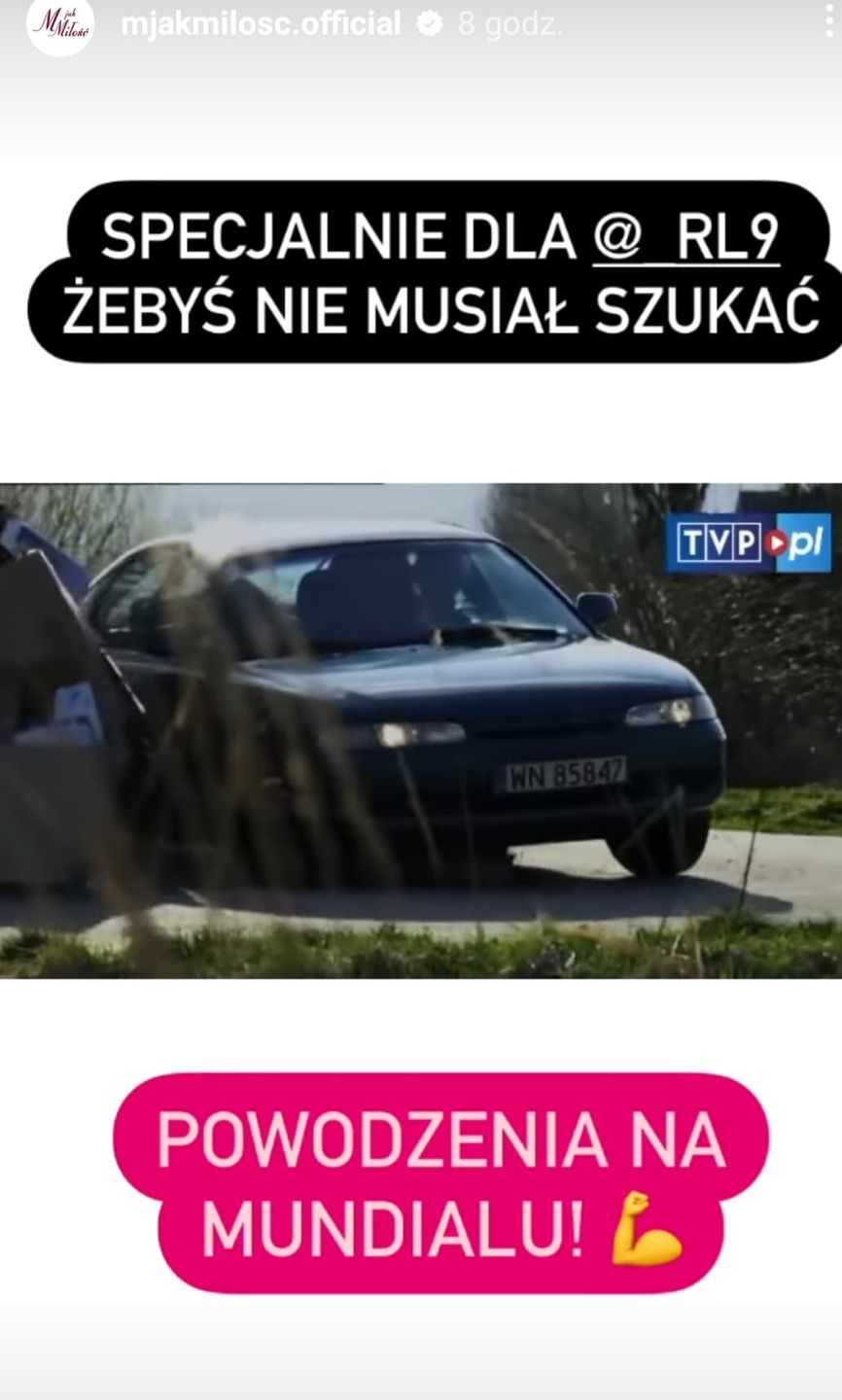 Robert Lewandowski kpi z tragicznej sceny w „M jak miłość”. - produkcja reaguje