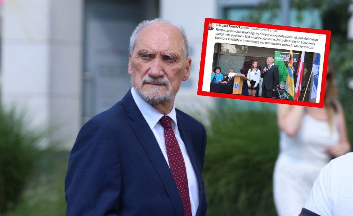 antoni macierewicz, katastrofa pod smoleńskiem, barbara nowacka, szkoła Nowacka reaguje na słowa Macierewicza. Prosi o interwencję kuratora