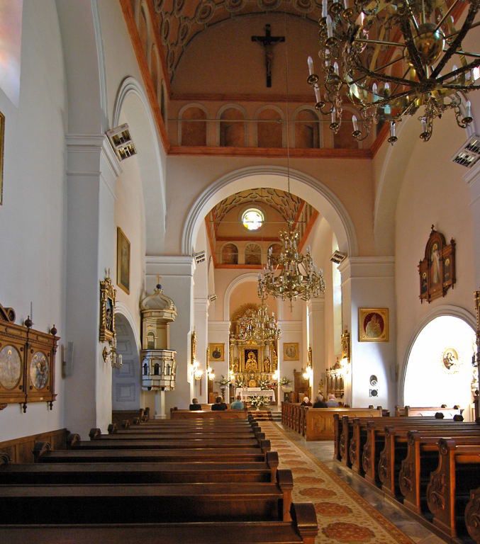 Cennym zabytkiem Broku jest kościół św. Andrzeja z XVI w.