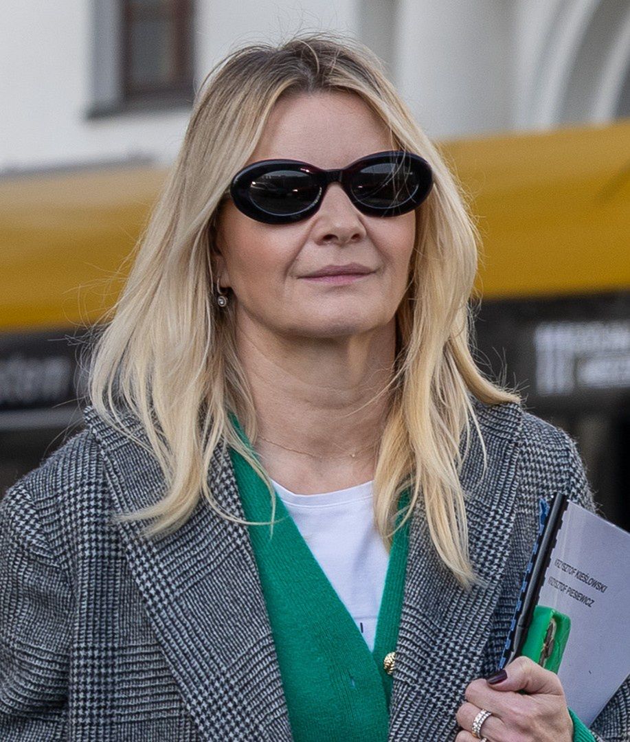 Małgorzata Kożuchowska na mieście