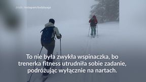 #dziejesiewsporcie: zimowa wyprawa żony skoczka. I to nie byle jaka!