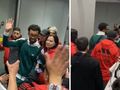 Szaleństwo na lotnisku. Tak powitali bohatera mundialu