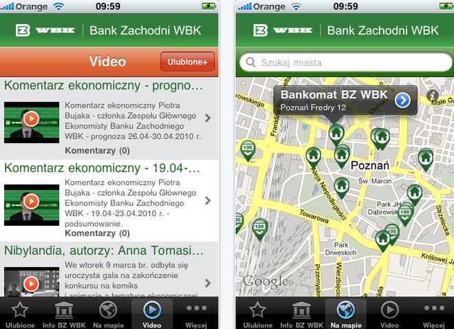 Bank Zachodni WBK na iPhone'a