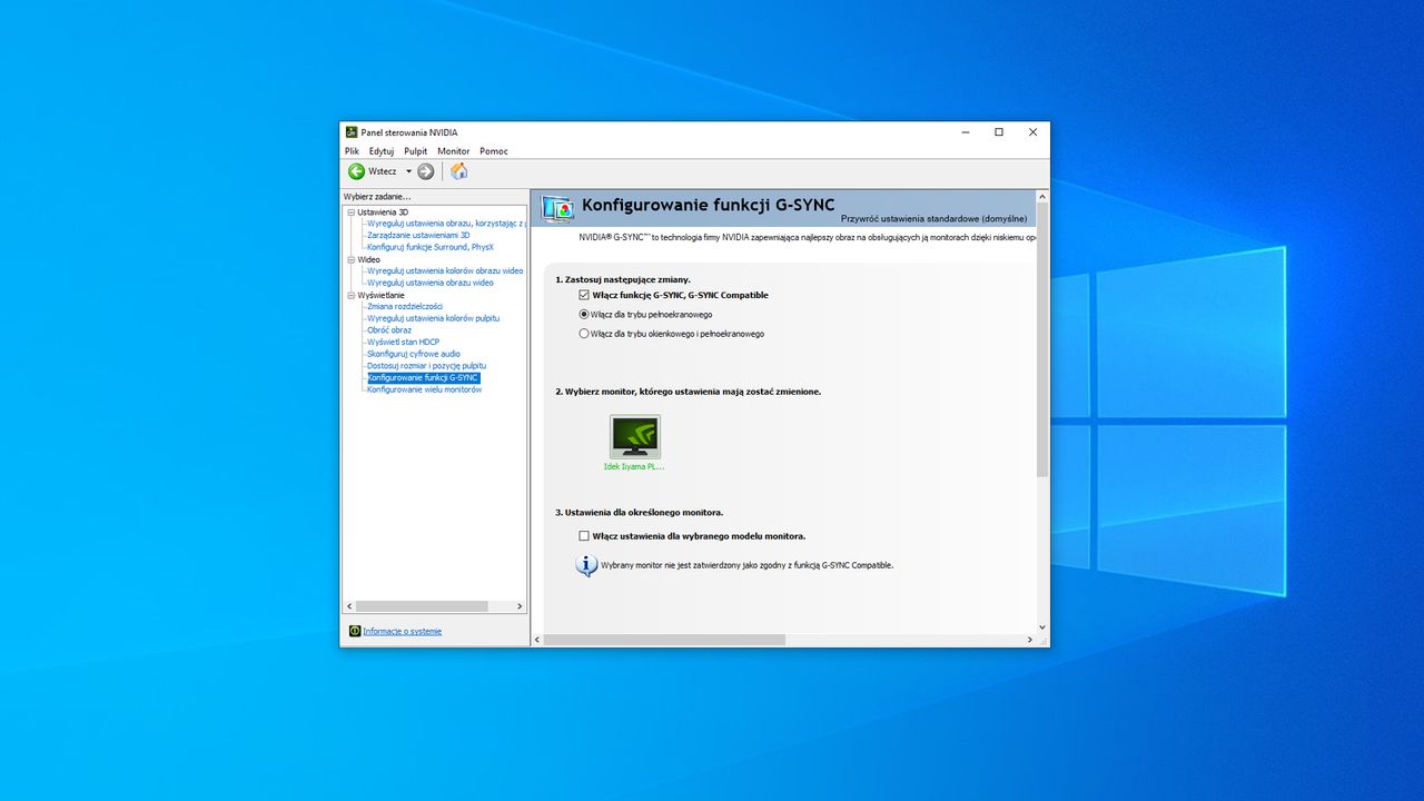 Nvidia G-Sync, niby nie ma, a jest