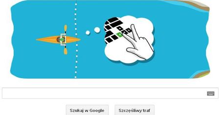 Londyn 2012. Kajakarstwo oczami Google