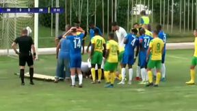 Fatalne zderzenie z bramkarzem. Lekarze walczyli o życie piłkarza