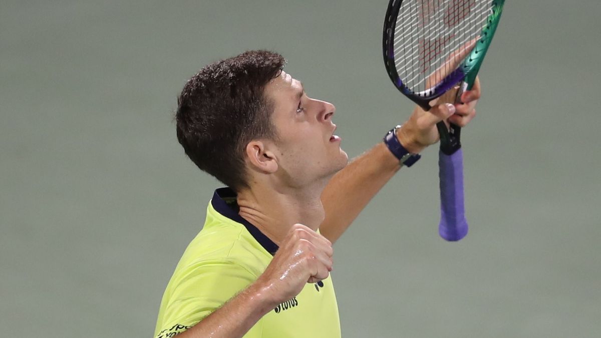 PAP/EPA / ALI HAIDER / Na zdjęciu: Hubert Hurkacz