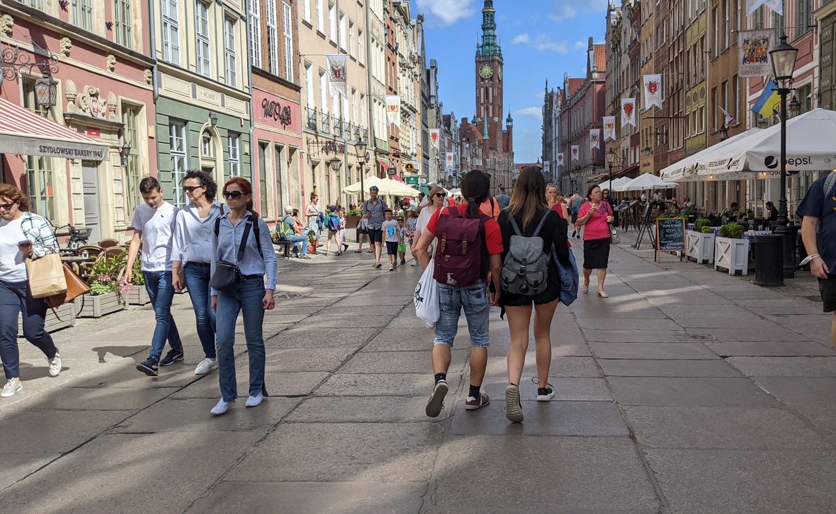Turyści z zagranicy uwielbiają Gdańsk 