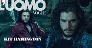 Mroczny Kit Harington w "L'Uomo Vogue"