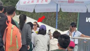 W Pekinie zauważyli słynną Polkę. Reakcji tłumu nie trzeba komentować