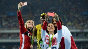 Rio 2016: tak działa "magia Bolta"! Medalistki IO przeskoczyły przez płot, by zrobić selfie