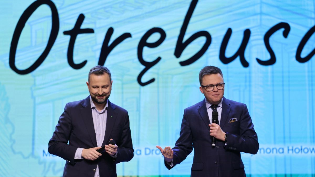 Konwencja programowa Trzeciej Drogi
Fot. Piotr Molecki/East News,  Otrebusy, 02.03.2024. Kampania wyborcza samorzadowa. Konwencja programowa Koalicyjnego Komitetu Wyborczego Trzecia Droga Polska 2050 Szymona Holowni Polskie Stronnictwo Ludowe w Otrebusach.
Piotr Molecki