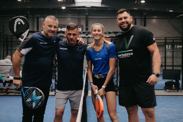 Tomasz Kłos, Robert Podoliński, Natalia Kaczmarek, Konrad Bukowiecki. Sponsorem wydarzenia jest marka Superbet. Fot. materiały partnera.