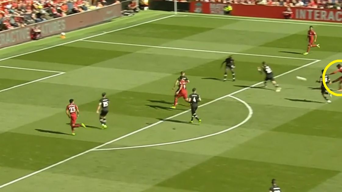 WP SportoweFakty / Viaplay / Na zdjęciu: gol Alexandra-Arnolda