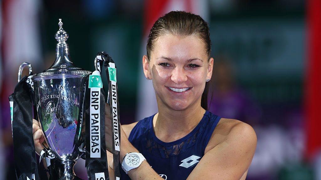 Agnieszka Radwańska, triumfatorka Mistrzostw WTA 2015