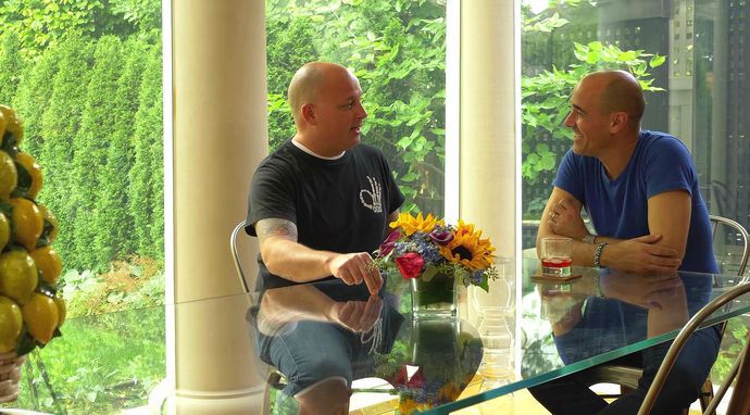 David Rocco w zaciszu domowej kuchni