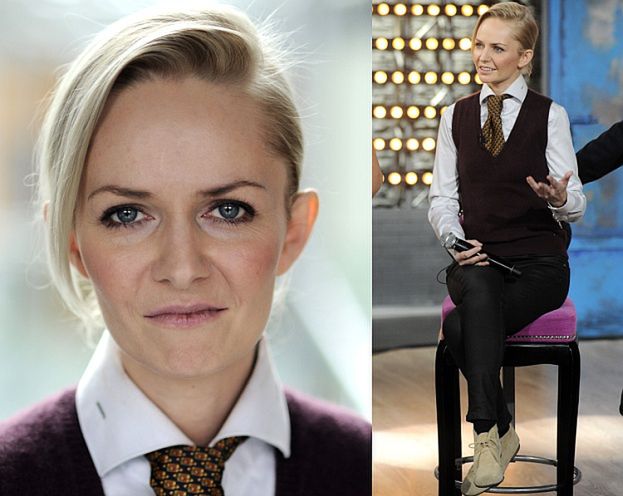 Kasia Stankiewicz wraca! Pod krawatem (ZDJĘCIA)