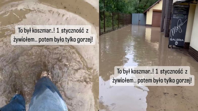 Izabela Małysz pokazała przerażające nagrania. Powódź mogła zniszczyć wszystko