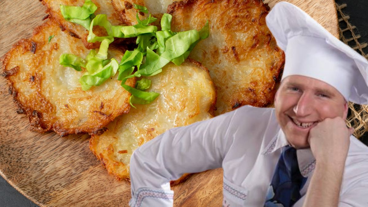 Remigiusz Rączka robi placki ziemniaczane inaczej niż wszyscy