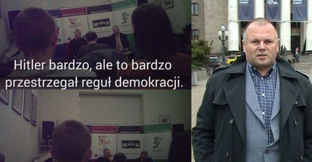 "Polakom było lepiej za Hitlera niż za Merkel". Tak narodowcy uczą historii! (NAGRANIE Z UKRYTEJ KAMERY)