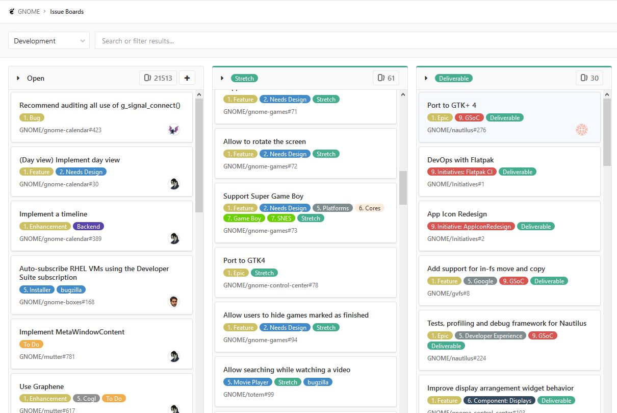 Nad czym pracują w GNOME?