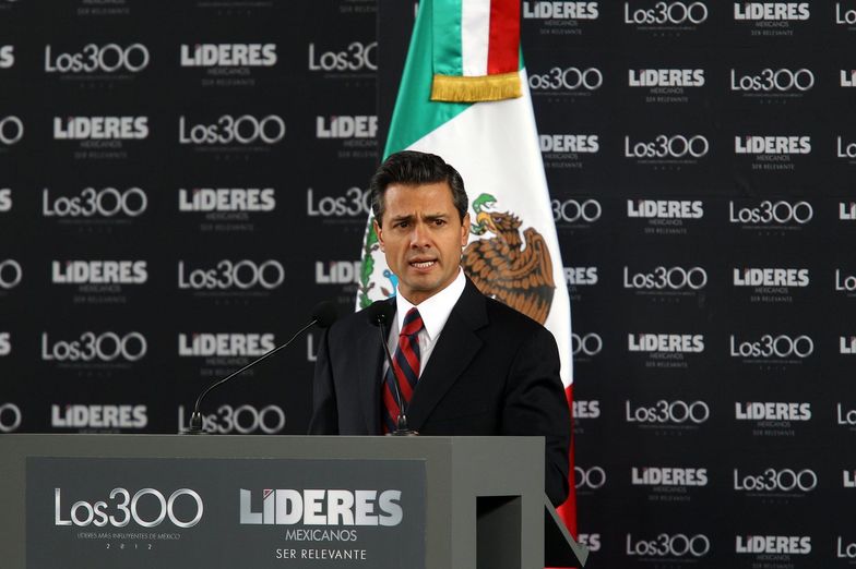 Prezydent Meksyku Enrique Pena Nieto