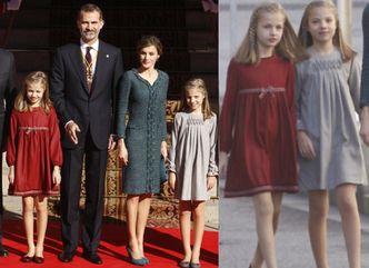 Nowe gwiazdy królewskiego dworu? Hiszpańskie księżniczki na otwarciu parlamentu (ZDJĘCIA)