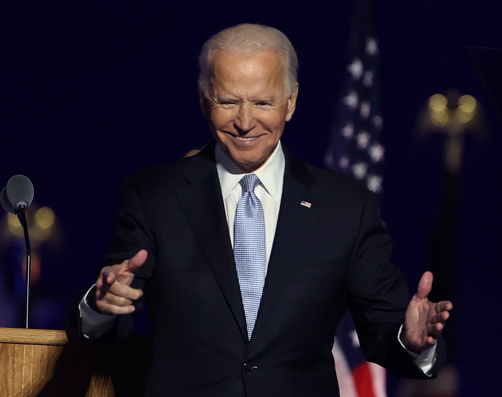 Joe Biden oddał hołd zmarłemu synowi