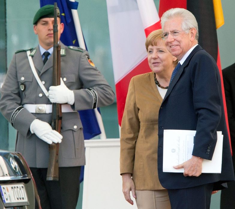 Ostre słowa Montiego. Atakuje politykę Berlina