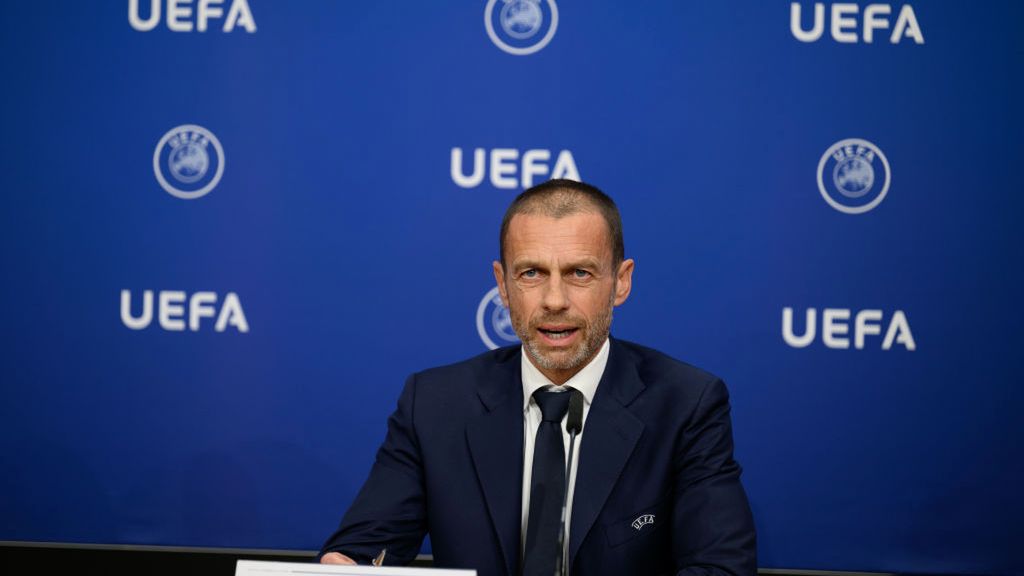 Getty Images / Kristian Skeie - UEFA / Na zdjęciu: Aleksander Ceferin