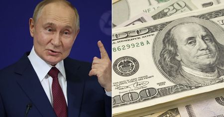 Do Rosji jadą worki z dolarami od klientów zza granicy. Kreml dostał już tonę banknotów
