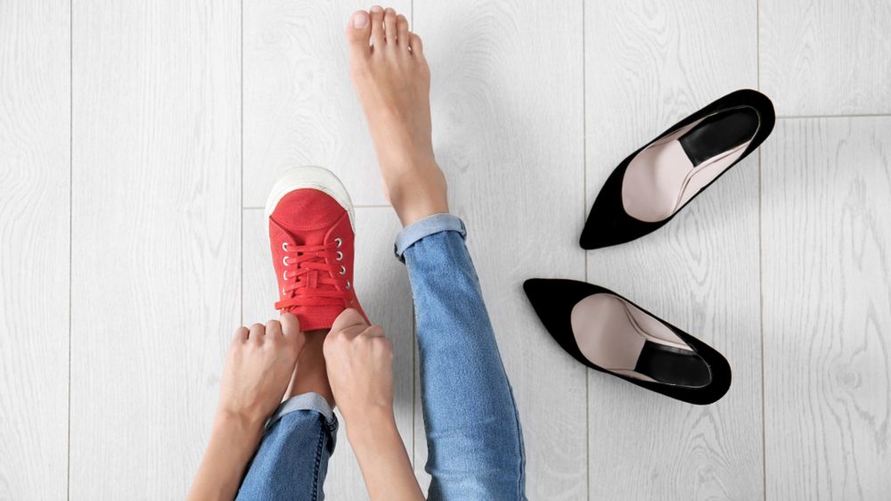 prawidłowo dobrane obuwie