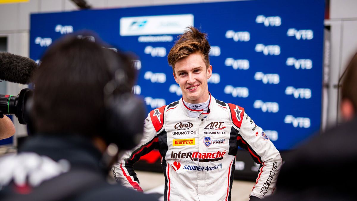 Materiały prasowe / Alfa Romeo Racing ORLEN / Na zdjęciu: Theo Pourchaire