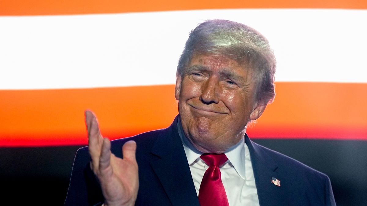 US President Donald Trump during a kickoff celebration for the Great American State Fair on the National Mall in Washington, DC, US, on Wednesday, June 24, 2026. The Great American State Fair, held to celebrate America's 250th anniversary, will be held on the National Mall from June 24th through July 10th. Photographer: Bonnie Cash/UPI/Bloomberg via Getty Images