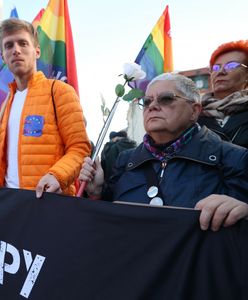 Protest w Warszawie. "Babcia Kasia zatrzymana"