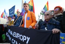 Protest w Warszawie. "Babcia Kasia zatrzymana"