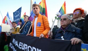 Protest w Warszawie. "Babcia Kasia zatrzymana"