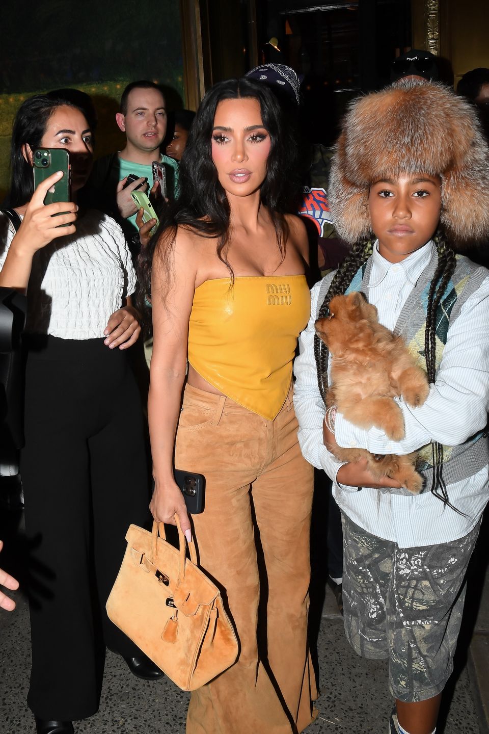 Kim Kardashian z córką