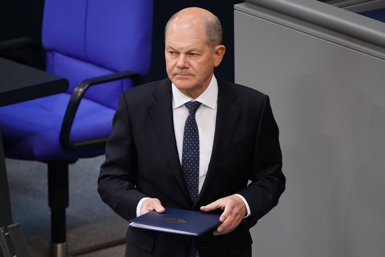 Scholz o pomocy Ukrainie. "Publiczna rywalizacja, kto da więcej, szkodzi jedności"