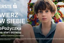 Reklama pożyczki dla fim od Erste Bank Polska